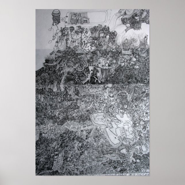 Poster de Detalhe do Livro do Artista Acordeão (Frente)