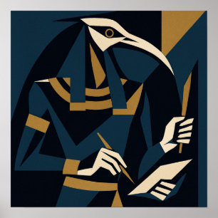 Poster de Deus da Sabedoria Divina Sagrada