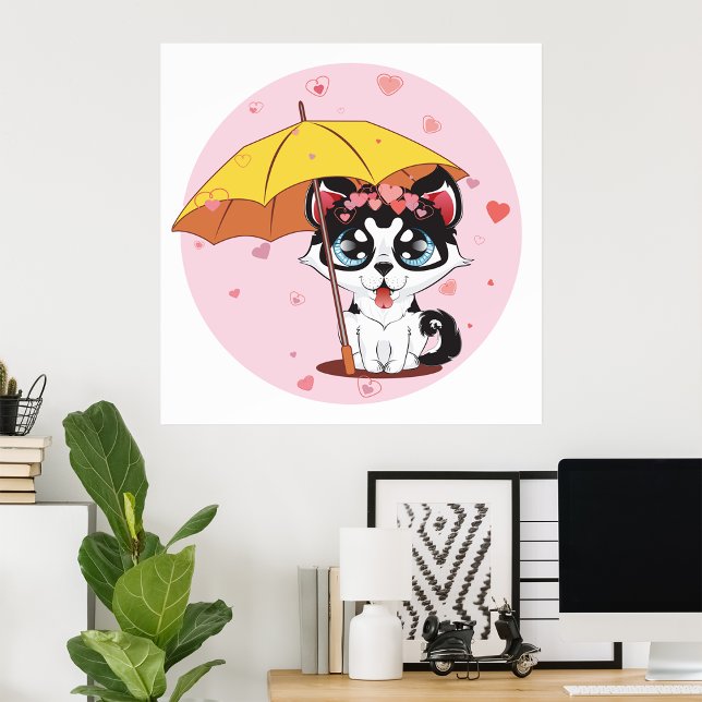 Poster de dia de os namorados (Criador carregado)