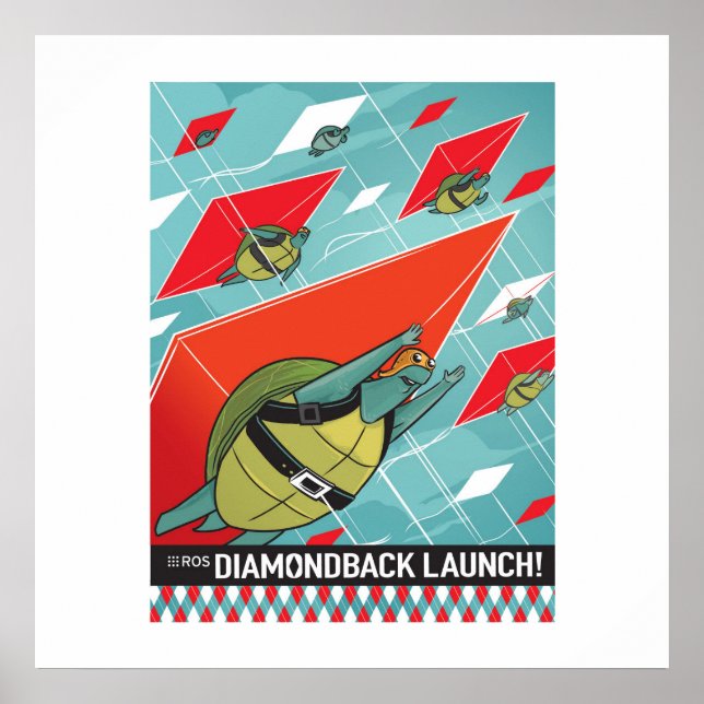 POSTER de Diamondback do ROS (Frente)