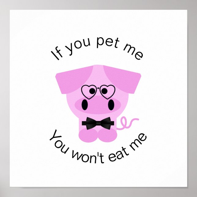 Poster de Direitos dos Animais (Frente)