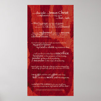 Poster de discípulo