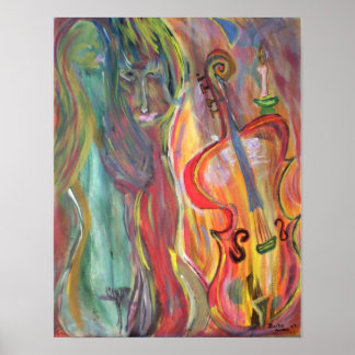 Poster de dois musos