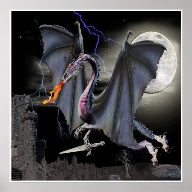 poster de dragão (Frente)