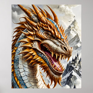 Poster de Dragão Dourado