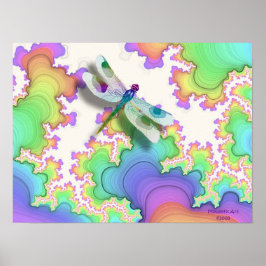 Poster de Dragonfly (Pastéis)