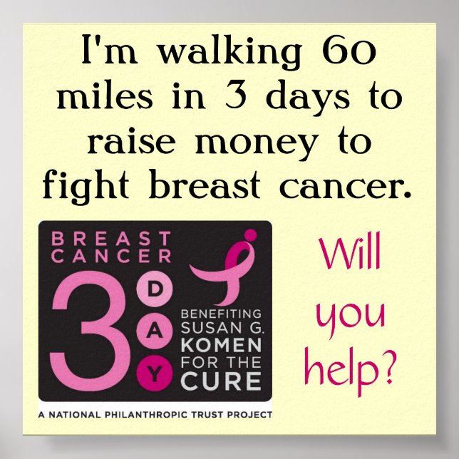 poster de drenagem de 3 Dias (Frente)