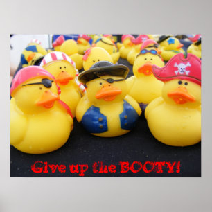 Poster de Duckies do pirata