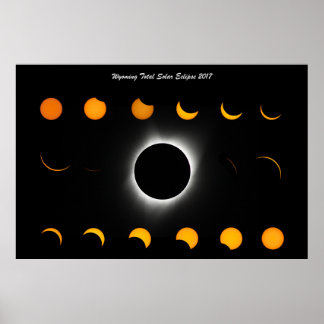 Poster de Eclipse Solar Total 2017