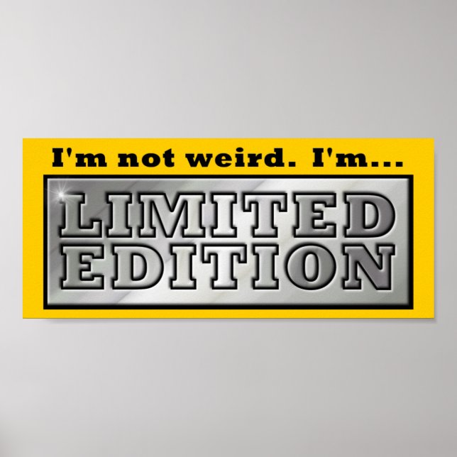 Poster de Edição Limitada (Frente)