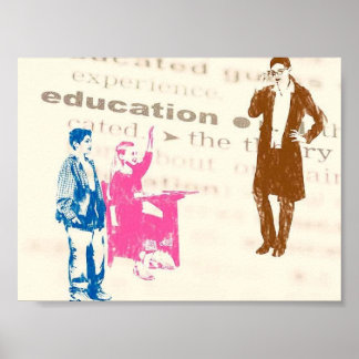 Poster de Educação