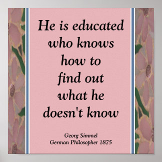 Poster de Educação do Mosaico de Vidro Obtido.