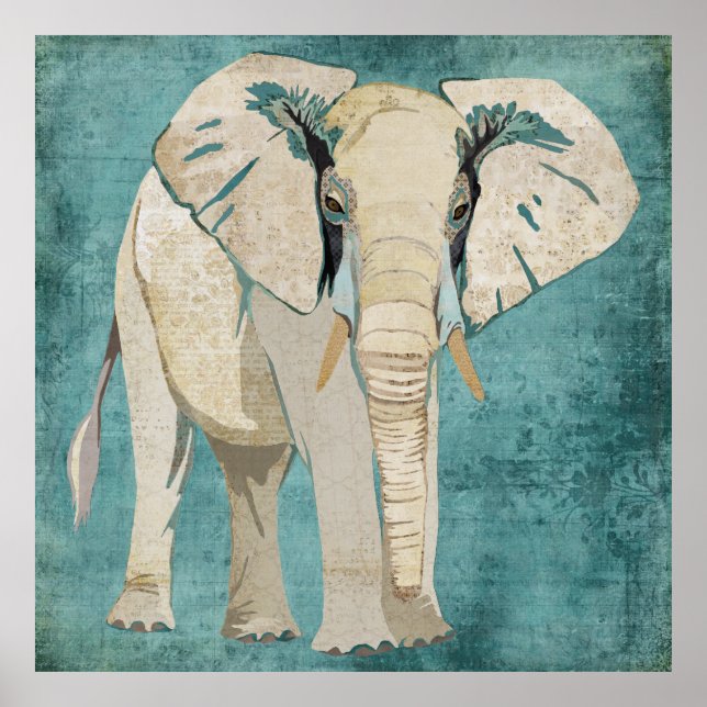 Poster de Elefante Branco (Frente)