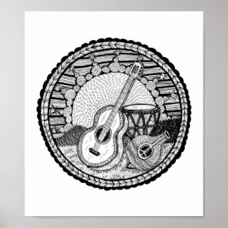 Poster de Encantamento Melódico