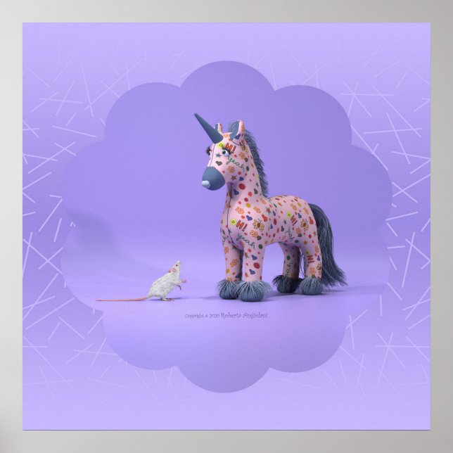 Poster de encontro estranho (Frente)