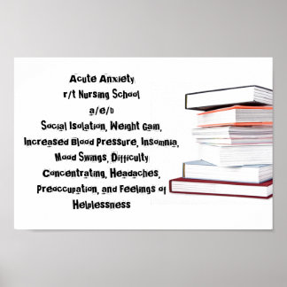 Poster de Enfermagem na Escola