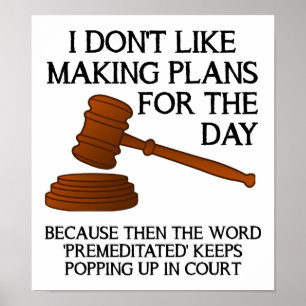 Poster de Engraçado Premeditado