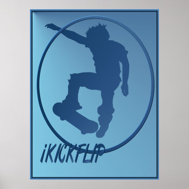 poster de enquadramento iKICKFLIP (Frente)
