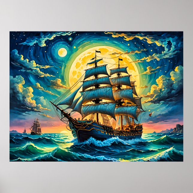 Poster de Entrega à Vela (Frente)