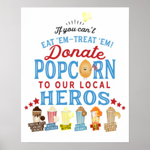 Poster de Escoteiro de Popcorn para Cub