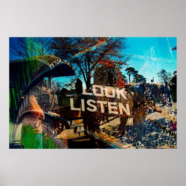 poster de escuta (Frente)