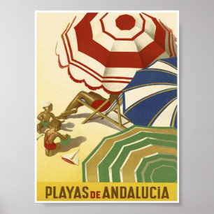 Poster de Espanha da Andalucia