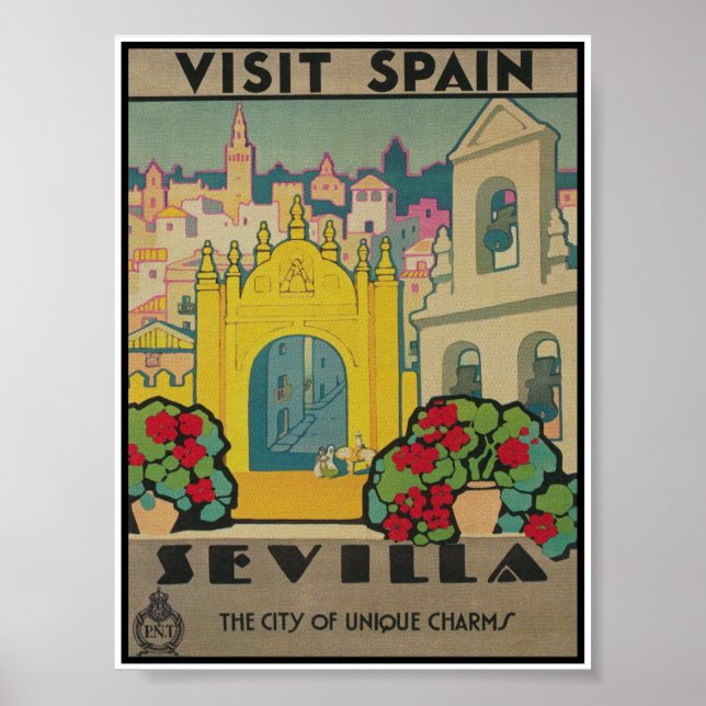 Poster de Espanha Seville (Frente)