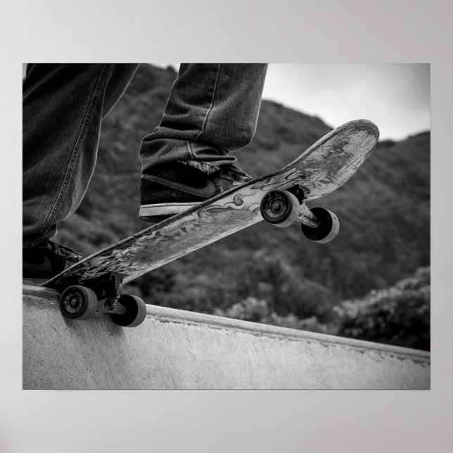 Poster de esportes extremos: skate (Frente)