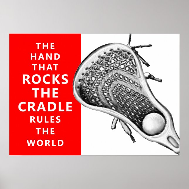 Poster de Esportes Lacrosse (Frente)