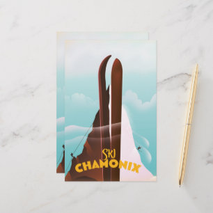 Poster de Esqui Chamonix-Mont-Blanc
