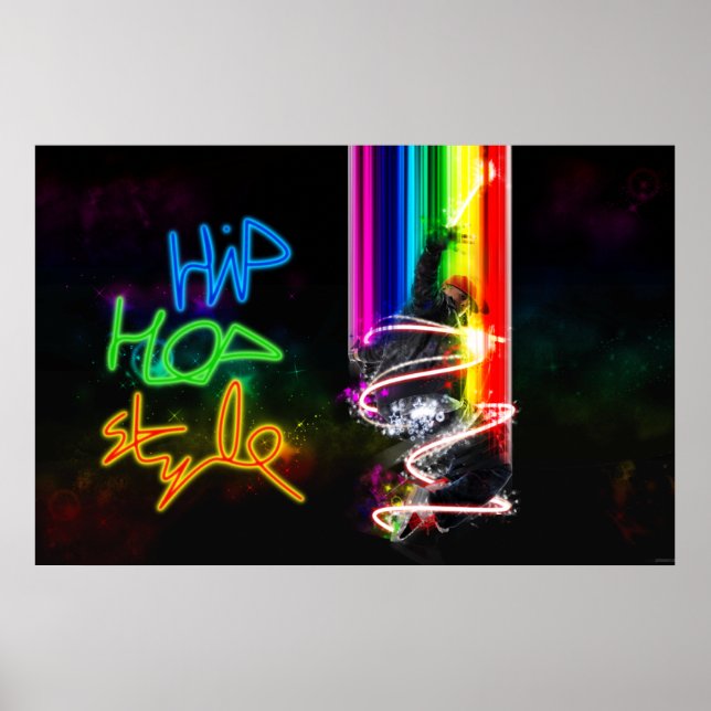 Poster de Estilo de Hip Hop (Frente)