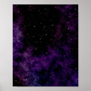Poster de estrelas da noite