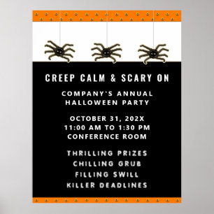 Poster de Evento de Festa Halloween