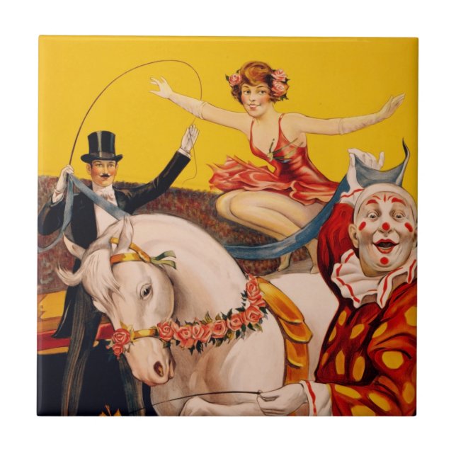 Poster de executor do Circus Colortivo Vintage (Frente)