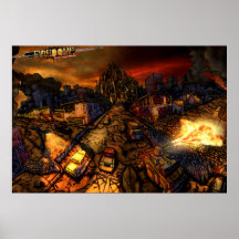 Poster de Exibição da Rua FireDome