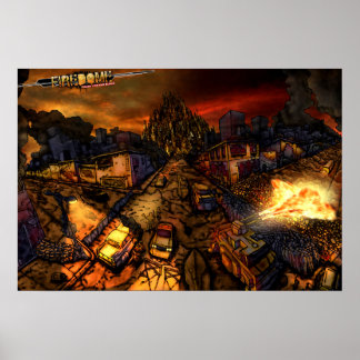 Poster de Exibição da Rua FireDome