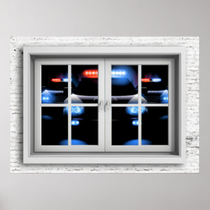 Poster de Exibição de Janela