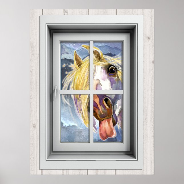 Poster de Exibição de Janela (Frente)