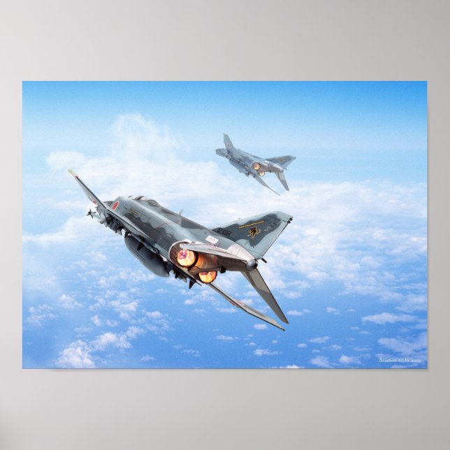 Poster de F-4E Phantom II / F-4EJ (Frente)