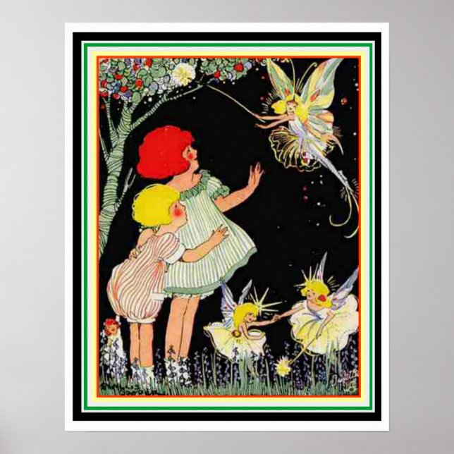 Poster de "Fada" vitoriana (Frente)