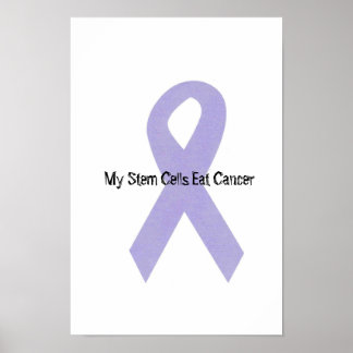 Poster de faixa de suporte do cancer