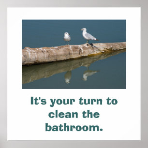 Poster de fala da gaivota