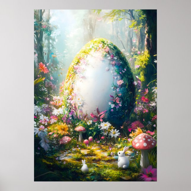 Poster de Fantasia de Ovos felz pascoa (Frente)