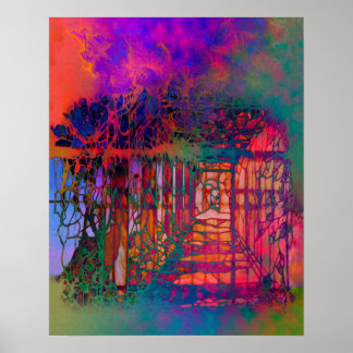 Poster de Fantasia do Sonho de Jardim