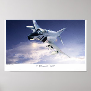 Poster de "fantasma II JASDF da arte da aviação