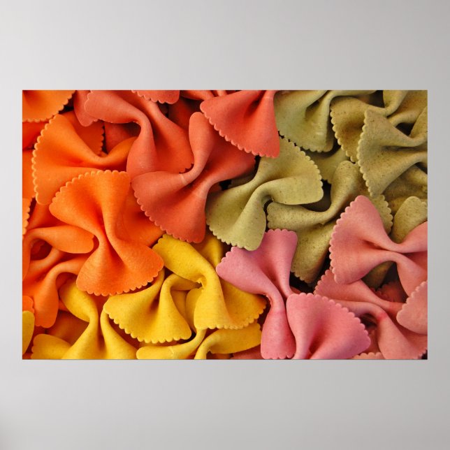 poster de farfalho colorido (Frente)