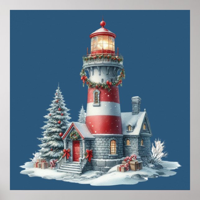 Poster de Farol de Natal (Frente)
