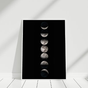 Poster de Fases da Lua