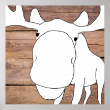 Poster de Fechamento do Alce Desenhado à Mão