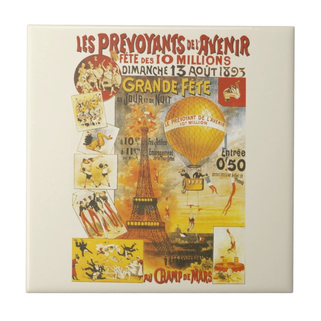 Poster de Feira Antiquada de Grande Fete (Frente)